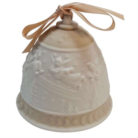 Vtg 1987 - 1991 Lladro Annual Christmas Bells Set of 5 Collectibles Made Spain - Picture 5 of 8